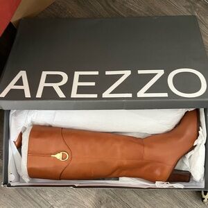 Arezzo Knee-High boots in Roast Caramel